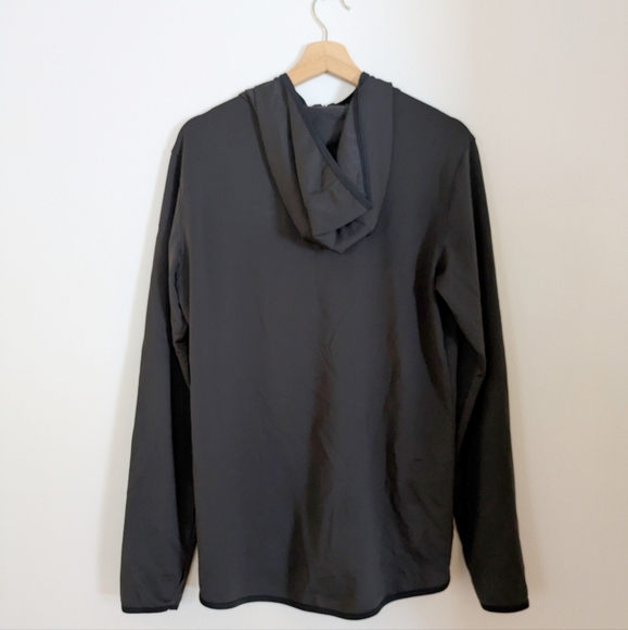 Asics Full Zip Hoodie w/ Thumb Holes Small Running Jacket w/ Pockets Windbreaker - Picture 2 of 5